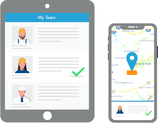 Track mobile employee time, location and attendance. Automate job-costing and payroll. best gps time clock app