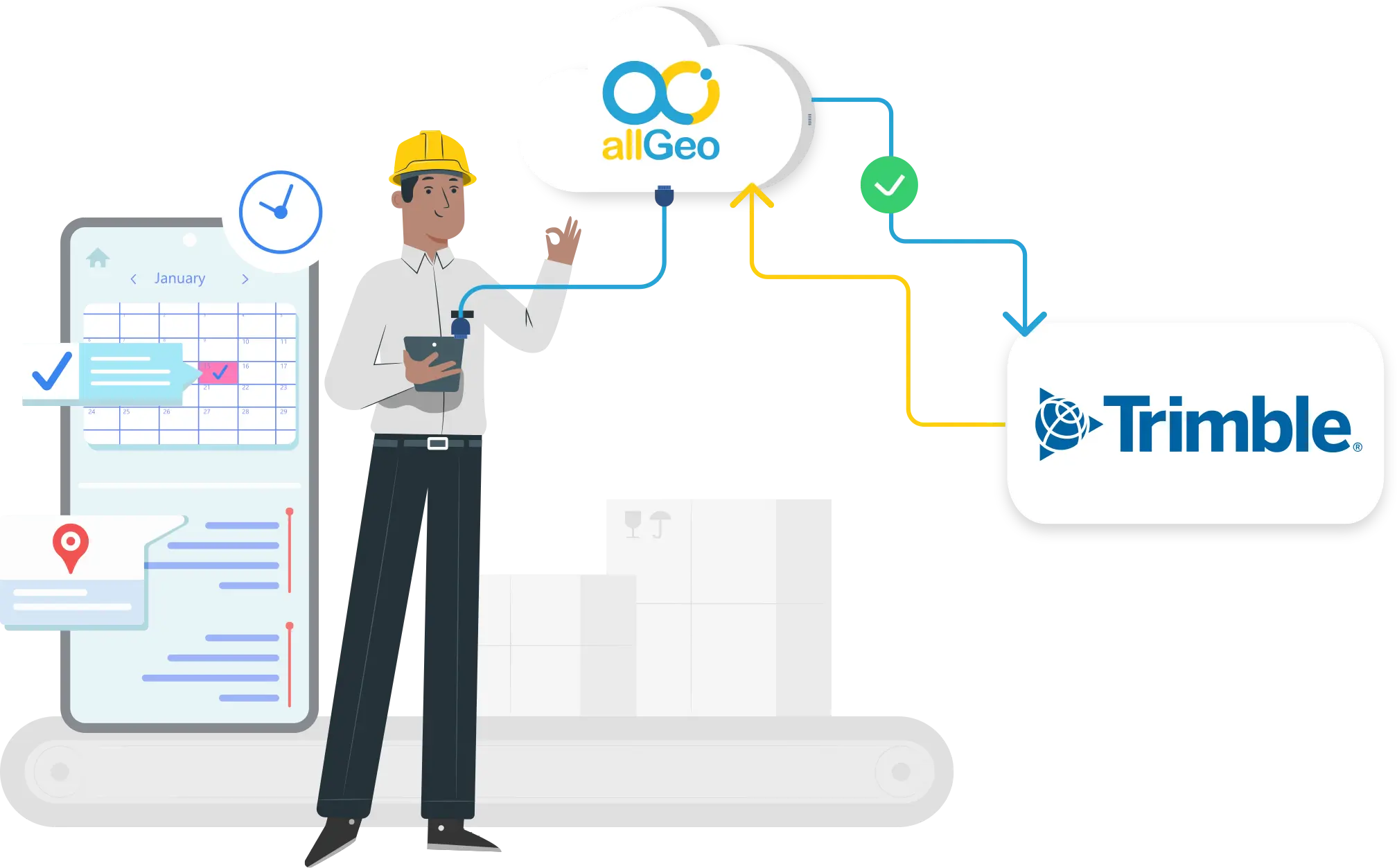 employee location tracking app