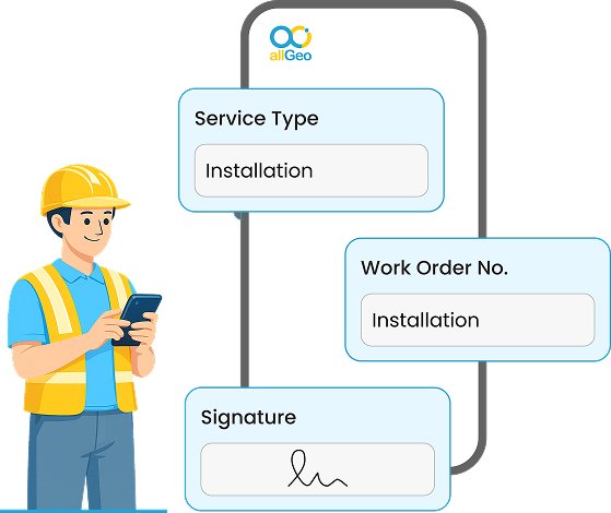 Mobile attestation and proof of work system with GPS verified compliance records