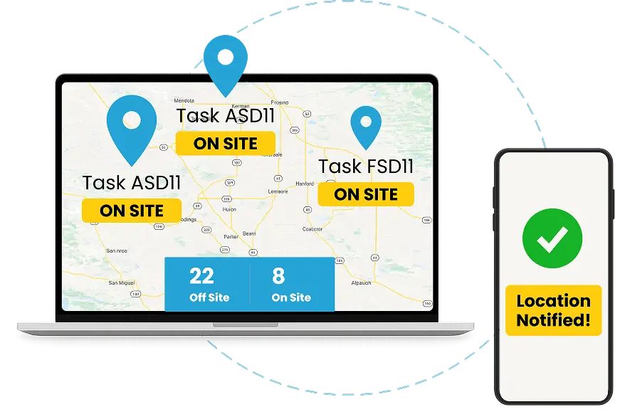 Workforce management and productivity monitoring platform for distributed field teams